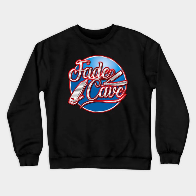 Fade Cave Logo Crewneck Sweatshirt by BBbtq